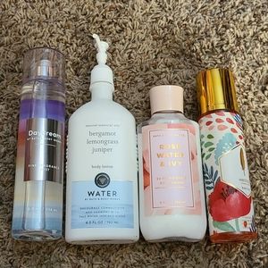 bath & body works perfumes and lotion